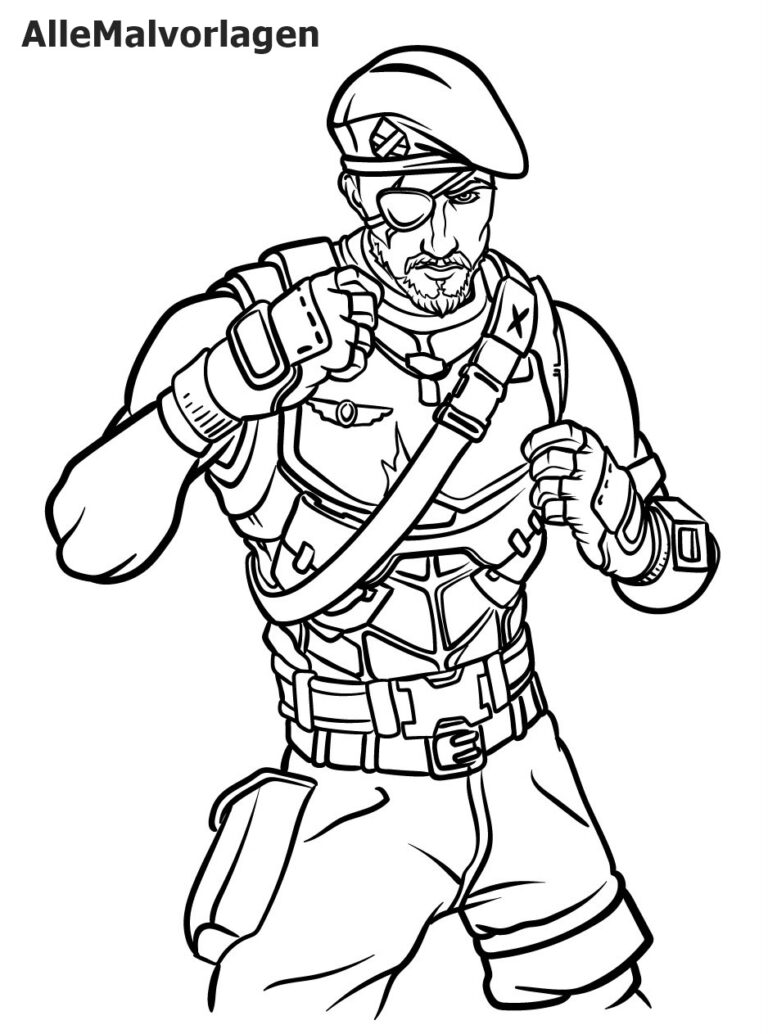 Ausmalbilder Fortnite - Kostenlose zum Ausdrucken