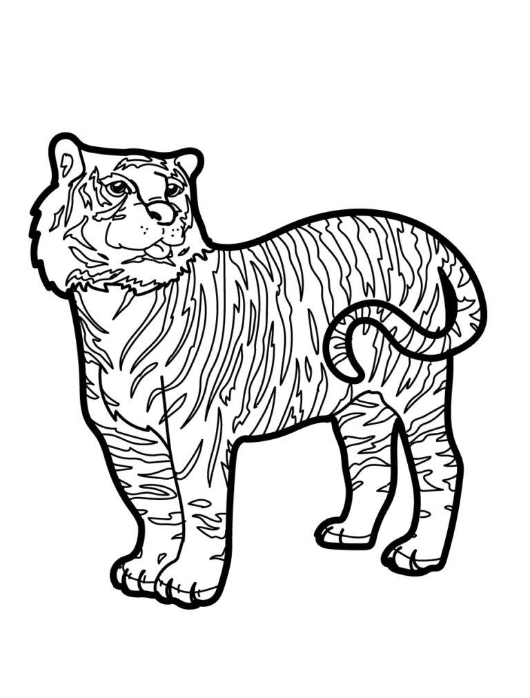 ausmalbilder wildtiere