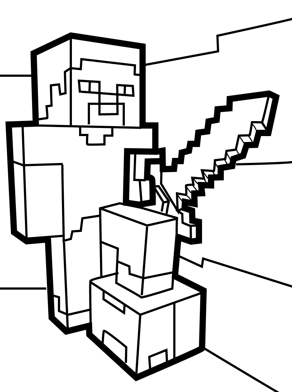 Minecraft Ausmalbilder Creeper