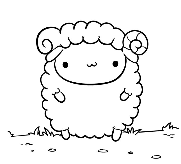 Ausmalbilder Kawaii - Süße Ausmalbild Essen, Einhorn | Alle Malvorlagen