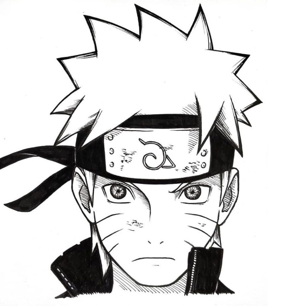 1 Naruto Boyama Sayfaları (Anime) Yazdırılabilir