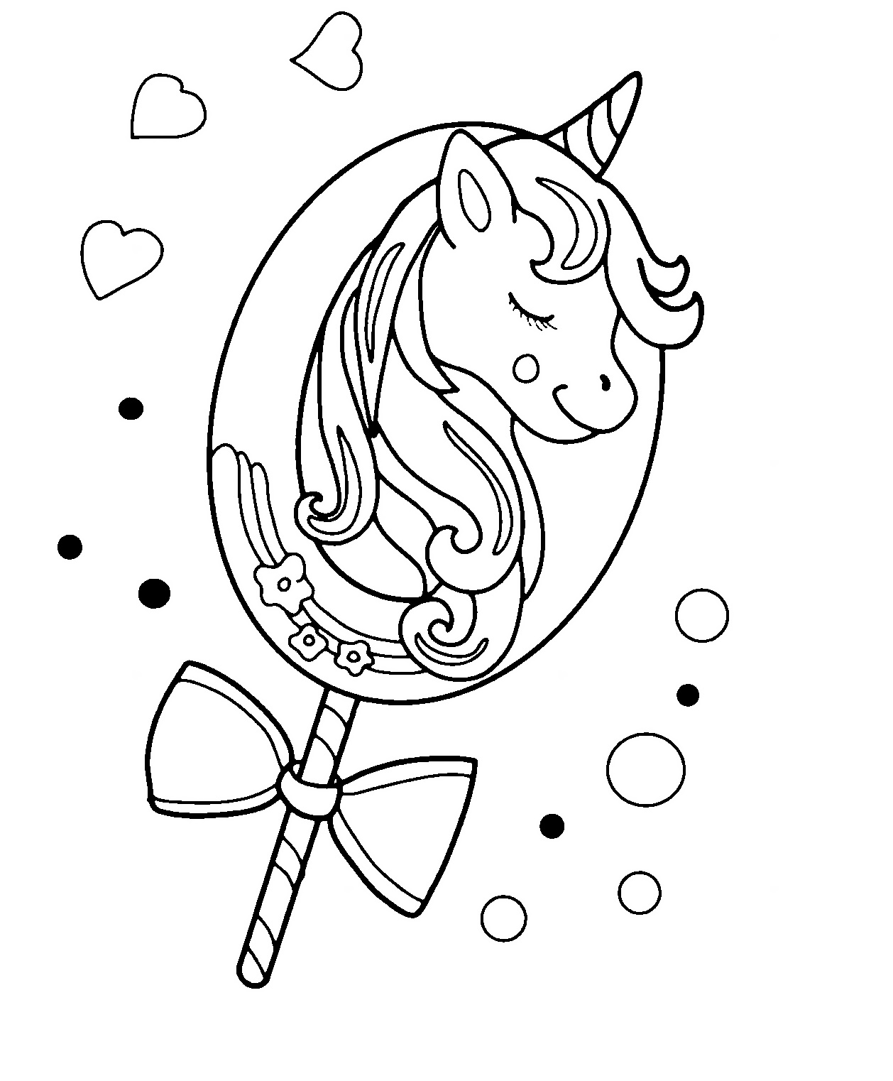 Cute Candy Coloring Pages – New Pictures