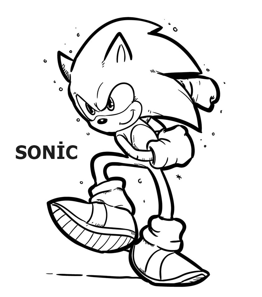 Sonic Coloring Pages – Coloring and Drawing for Kids