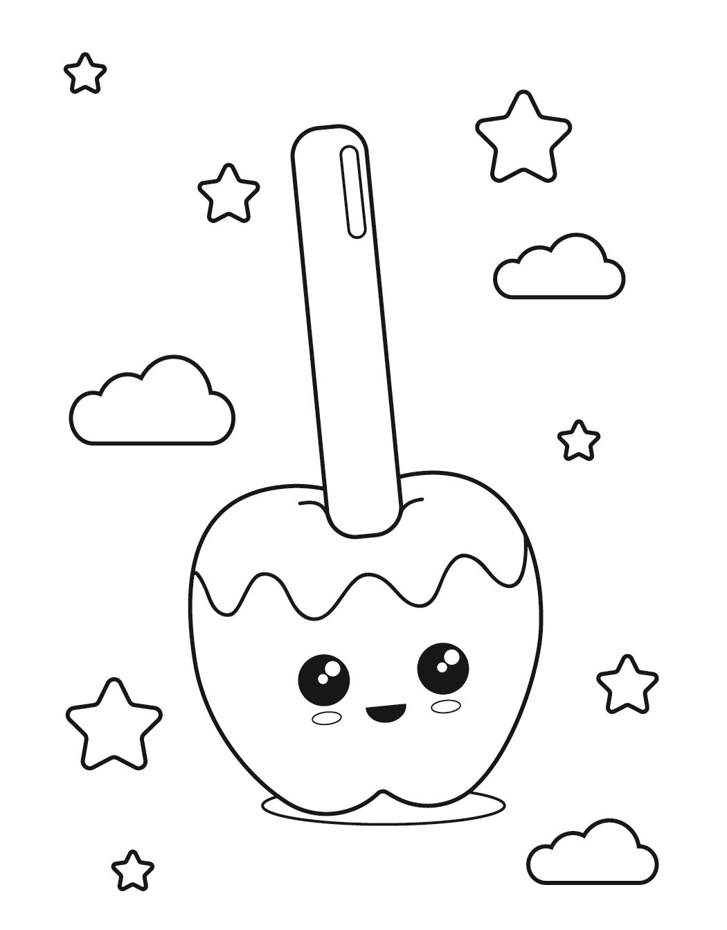 Candy Coloring Pages for Adults and Kids