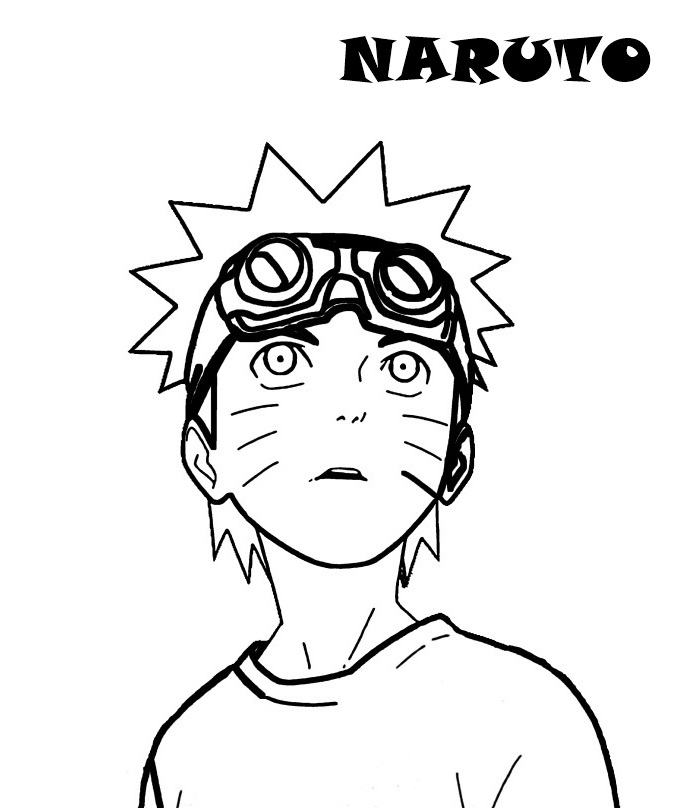 Anime Naruto – Free Printable Coloring Pages for Kids